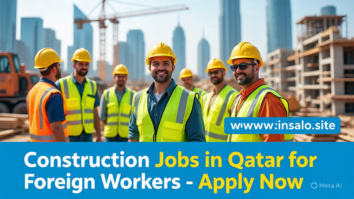 Construction Jobs in Qatar for Foreign Workers – Apply Now